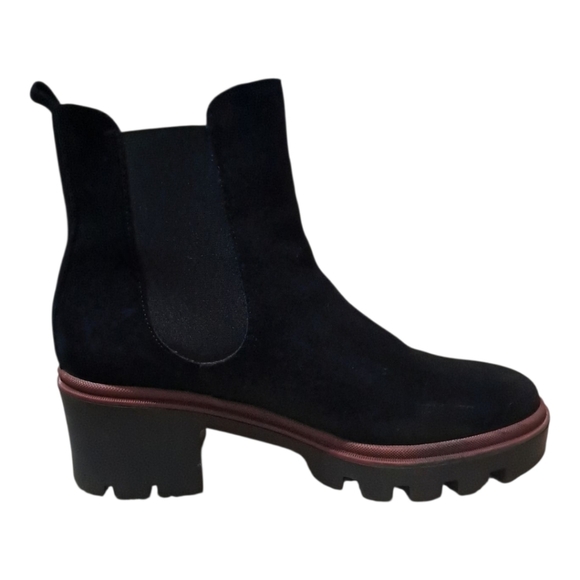 Antonio de Faria Black Suede Chelsea Boots | EU 39 / US 8 | Portugal-Made - Picture 8 of 16